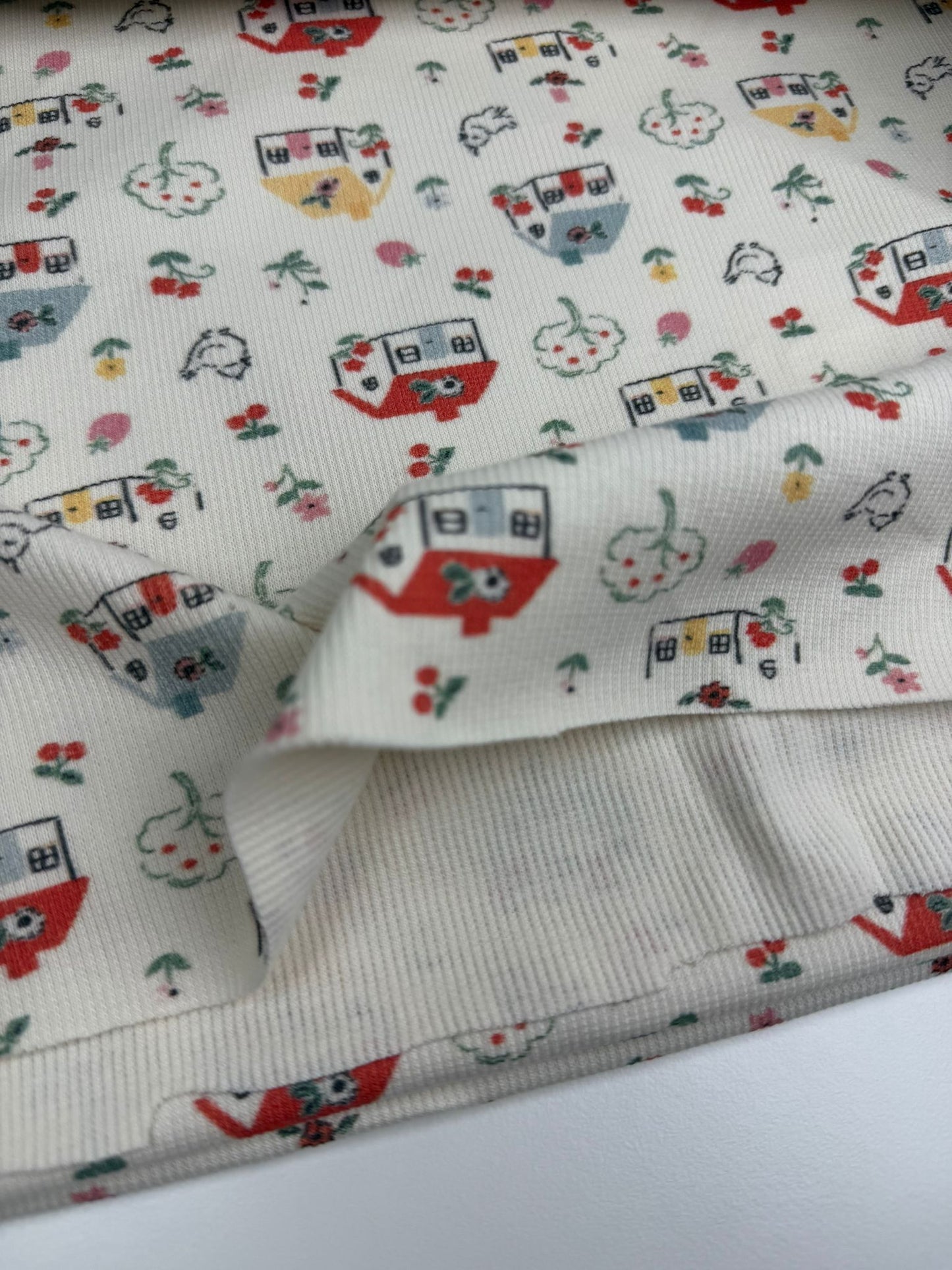 Ev Desenli Kaşkorse – Parça Kumaş