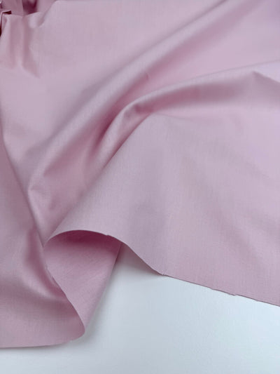 %100 Pamuk Pudra Pembe Düz Kumaş – Nevresimlik Elbiselik Çok Amaçlı (En 240 cm)